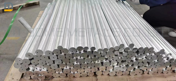 Extruded Magnesium Alloy Rods 98% Purity Az61 Az91d Az80