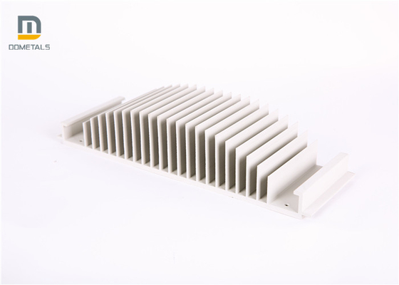 IGBT Round Rectangle AZ80 Mg Alloy Heat Sink Extrusion Powder Spraying